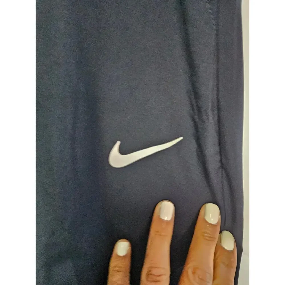 Nike Men's track pants Running Navy Blue Size XL